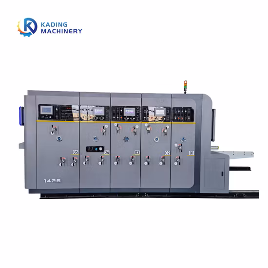 Automatic Feeding Flexo Printer Slotter Die-Cutter Carton Making Machine
