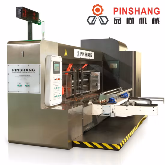 Corrugated Paperboard Die Cutting Machine Cardboard Flexo Printer Slotter