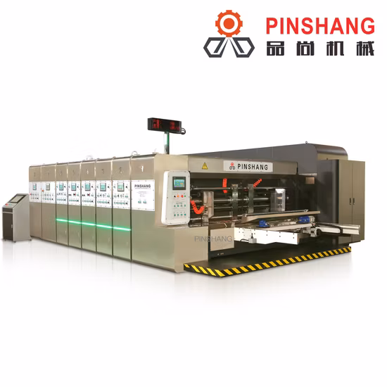 Corrugated Paperboard Die Cutting Machine Cardboard Flexo Printer Slotter
