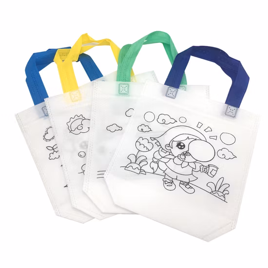 PP Automatic Non Woven Fabric Box Bag/Shopping Bag /Handle Bag Making Machine with Handle Online Ounuo Machinery