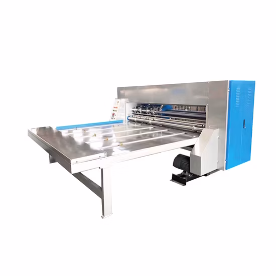 High Accuracy Rotary Printer Slotter Die Cutter Carton Box Producing Machine Die Cutting Slotting Machine