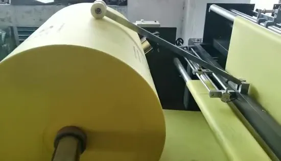 PP Automatic Non Woven Fabric Box Bag/Shopping Bag /Handle Bag Making Machine with Handle Online Ounuo Machinery