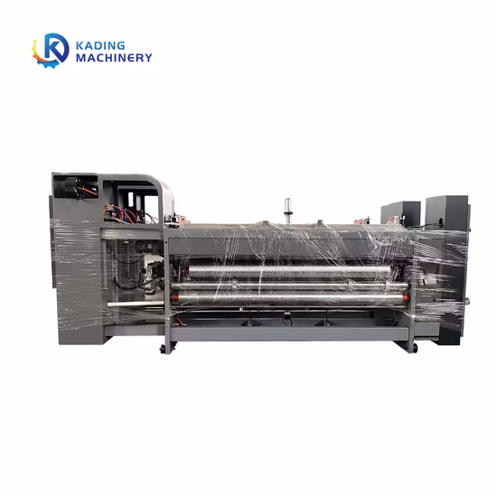 Automatic Feeding Flexo Printer Slotter Die-Cutter Carton Making Machine