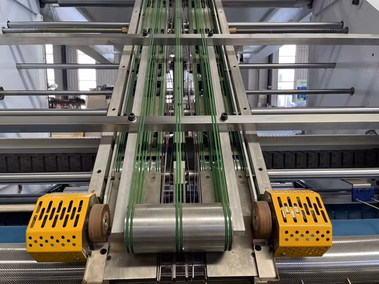 Laminador de flauta ondulada de alta velocidade e máquina de laminação de flauta de papelão