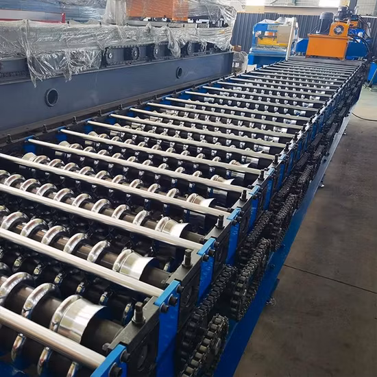 Fabricante de venda direta da fábrica 836 Máquina formadora de rolos de chapa de telhado de painel de metal galvanizado ondulado